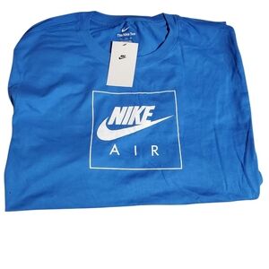 Nike Air Tee in Bright Blue